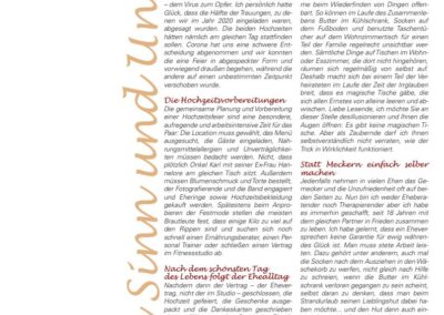 401 – Hochzeit und Ehe