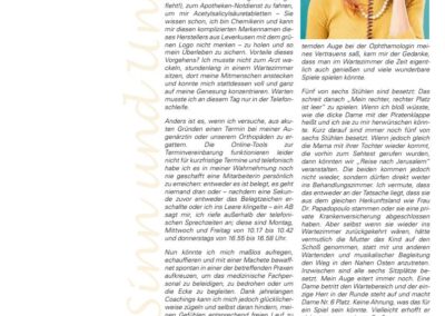 430 – Warten bis der Arzt kommt