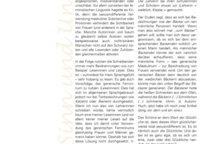 436 – Die Kunst des Genderns