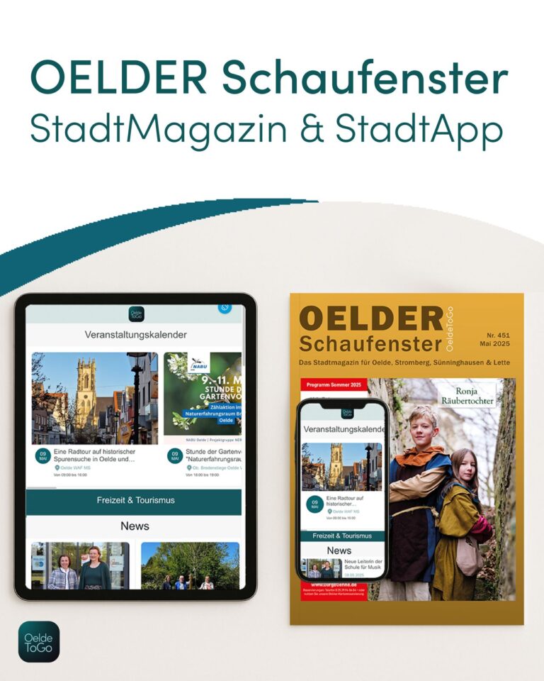 Der Oelder Schaufenster Instagram Account zieht um..