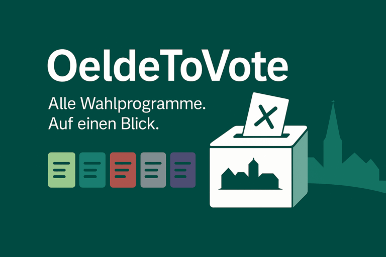 OeldeToVote – Alle Wahlprogramme auf einen Blick