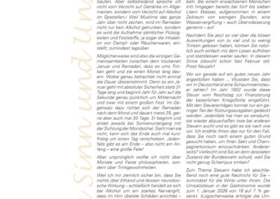 460 – Trinkgewohnheiten