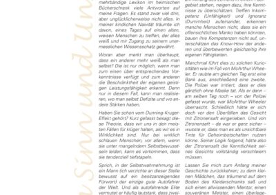 466 – Ich weiß, dass ich nichts weiß
